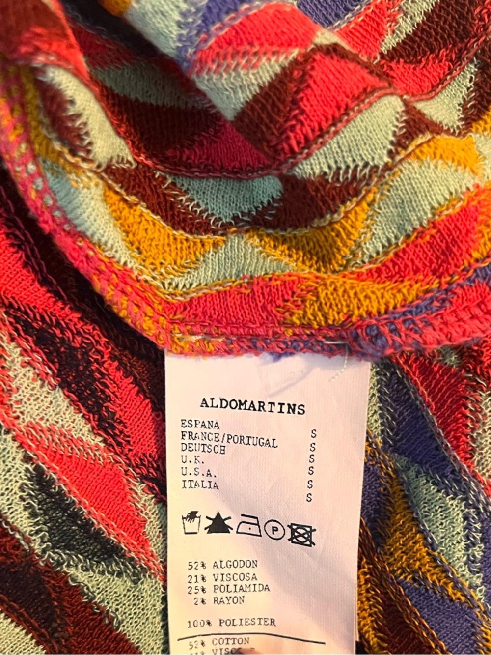 Aldo Martins Rainbow Multi-Stripe Textured Maxi Skirt - Picture 12 of 15